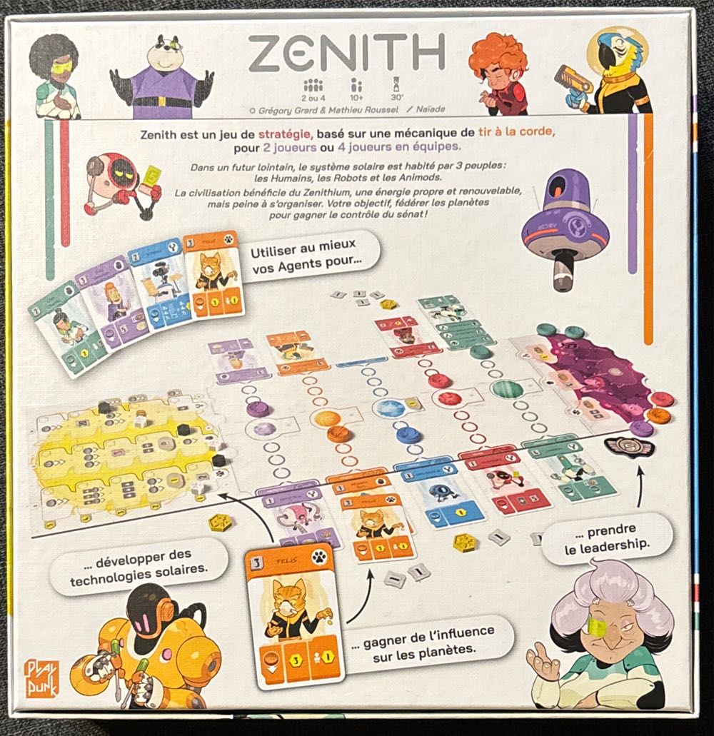 Zenith  board game collectible [Barcode 5430003838204] - Main Image 2