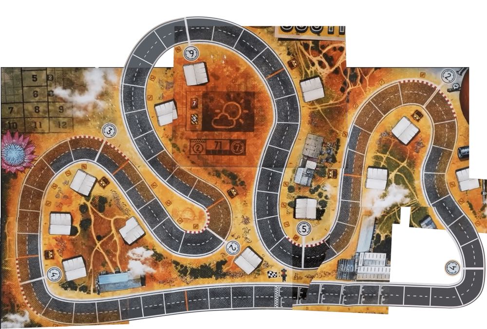 Heat: Rocky Roads  (1-9) board game collectible [Barcode 824968091043] - Main Image 3