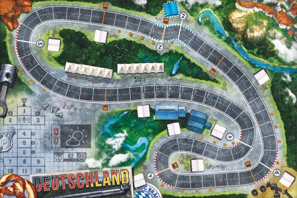 Heat: Rocky Roads  (1-9) board game collectible [Barcode 824968091043] - Main Image 4