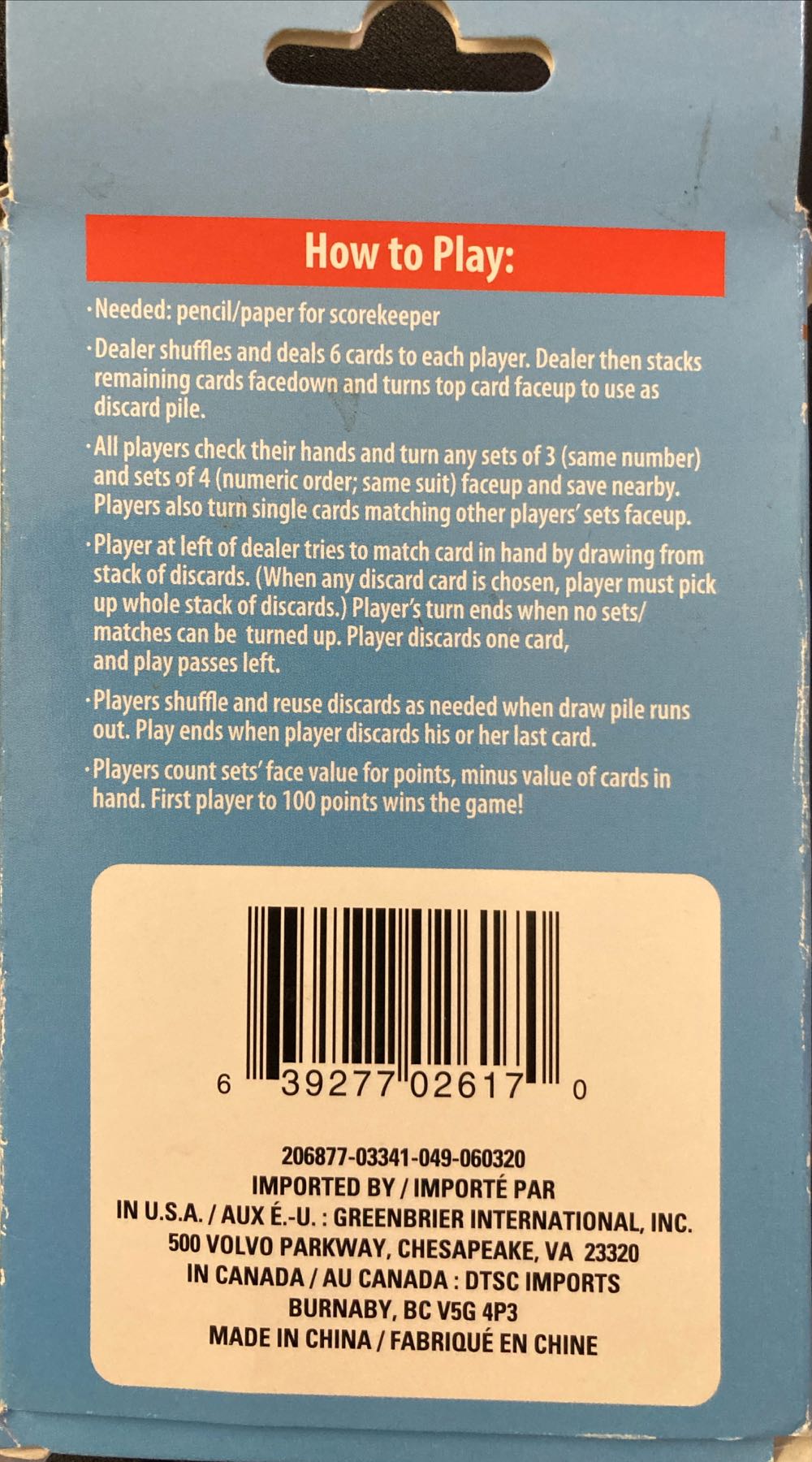 Sloth Rummy  (2-4) board game collectible - Main Image 2