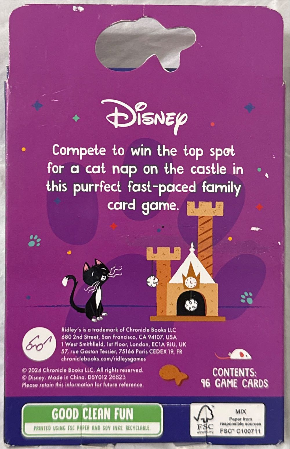 Disney Cat Naps  (2-5) board game collectible [Barcode 9781797228440] - Main Image 2
