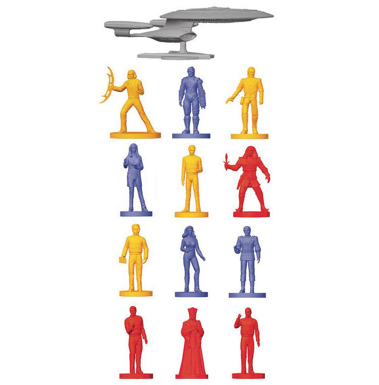Spherewerx Star Trek: The Next Generation Nanoforce Army Builder Figure Boxed Set Multicolor  board game collectible [Barcode 814034014625] - Main Image 2