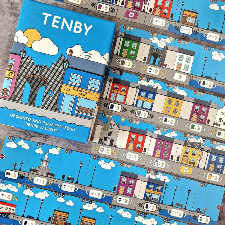 Tenby  (1-5) board game collectible [Barcode 5350705999716] - Main Image 2