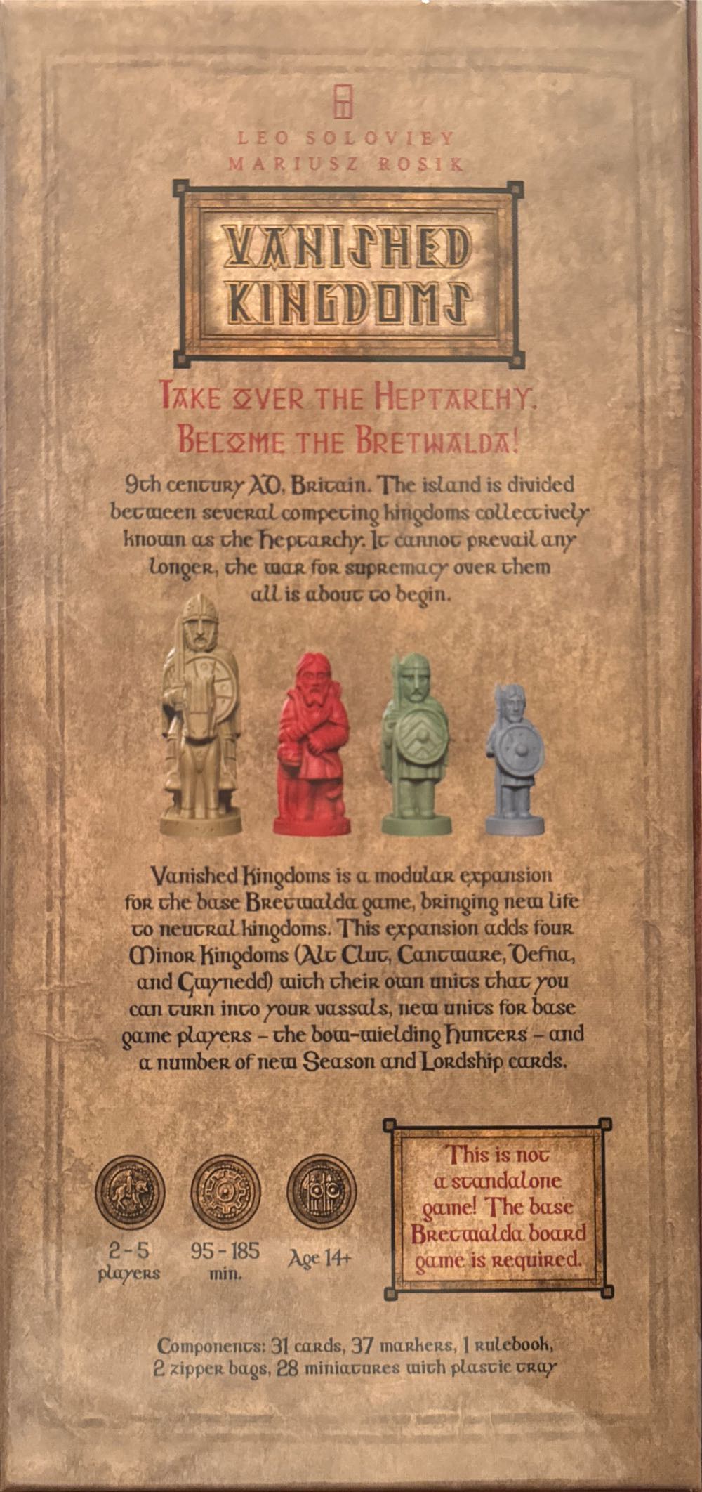 Bretwalda: Vanished Kingdoms  board game collectible [Barcode 5904063811571] - Main Image 2