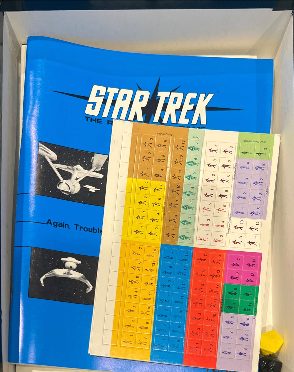 Star Trek: The Role Playing Game - Autographed  board game collectible - Main Image 4