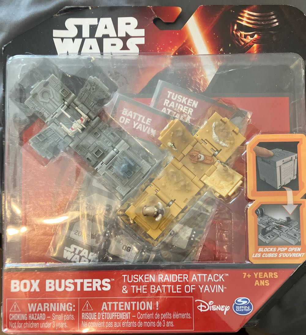 Star Wars Box Busters Battle Of Yavin & Tusken Raider Attack  (Two) board game collectible [Barcode 778988117415] - Main Image 2