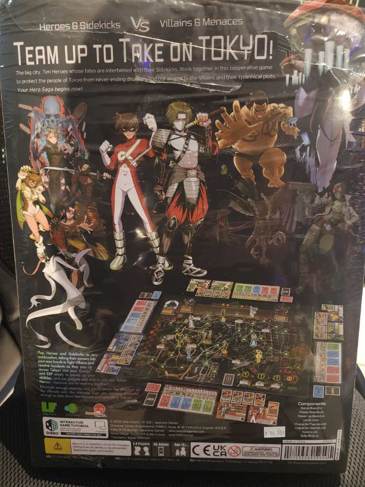 Tokyo Sidekick  board game collectible [Barcode 703558839244] - Main Image 2