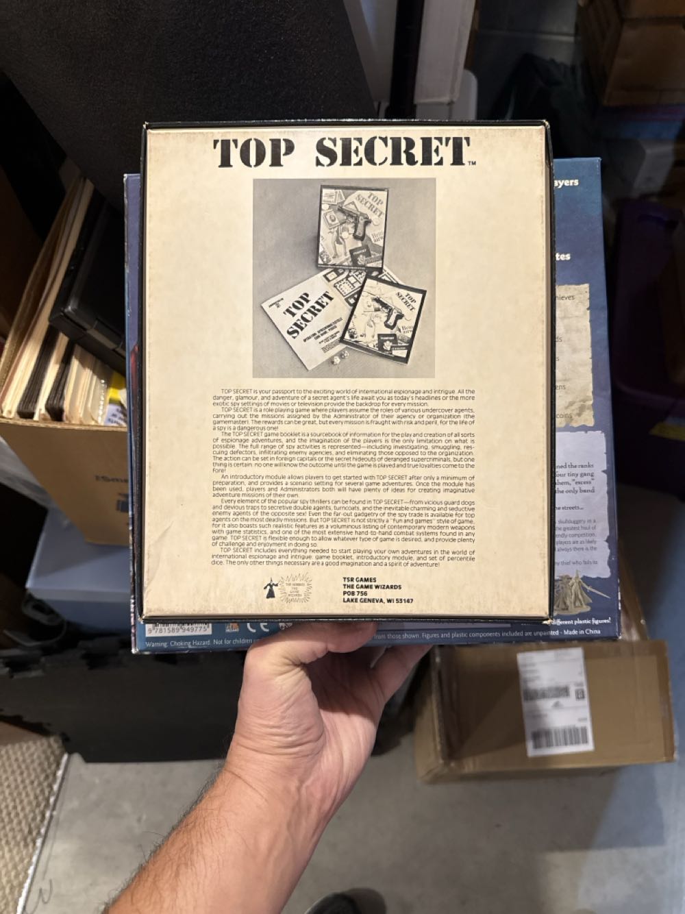 Top Secret  (3+) board game collectible [Barcode 9781589949775] - Main Image 2