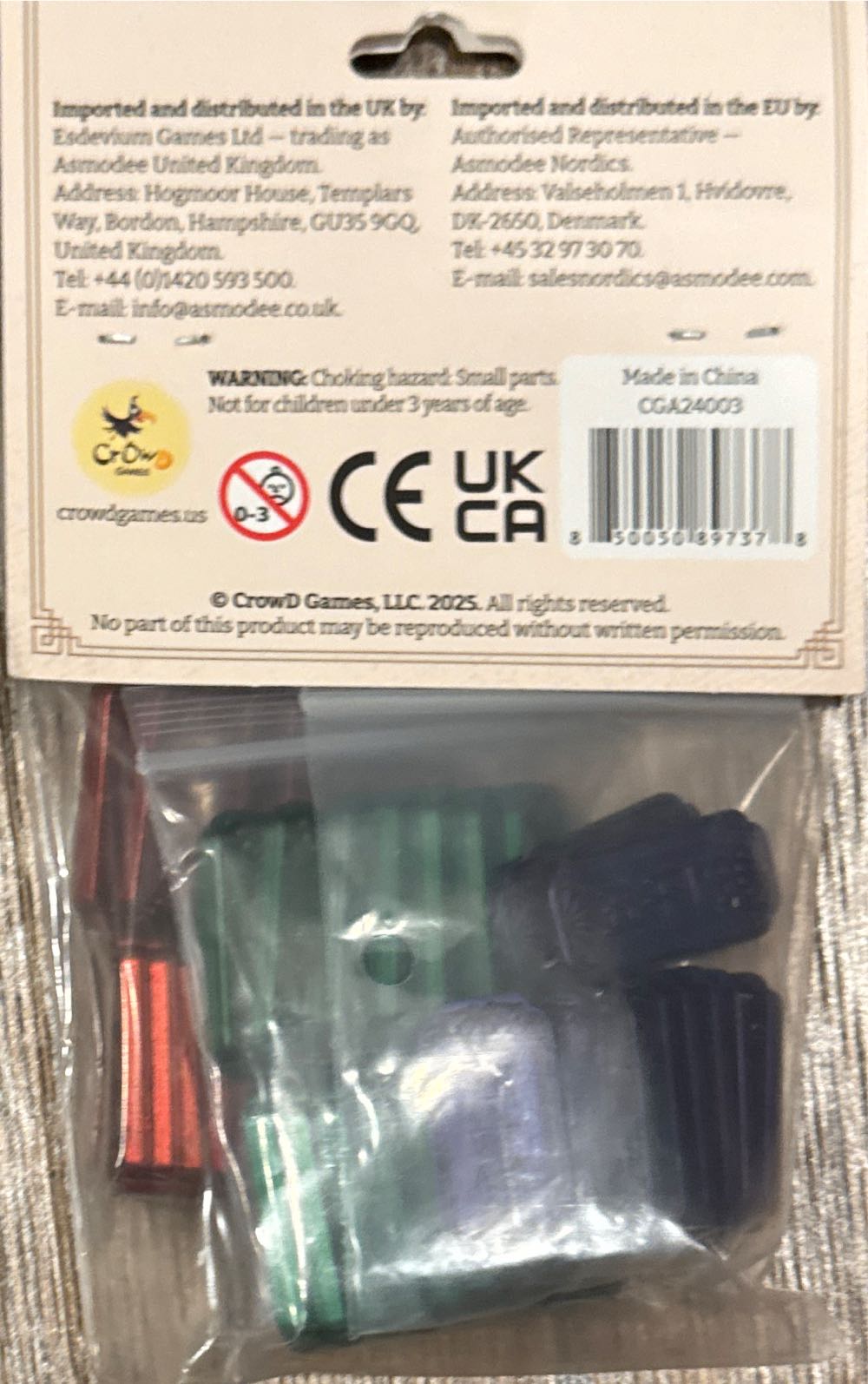 Nippon: Zaibatsu - Metal Coins  board game collectible [Barcode 850050897378] - Main Image 2