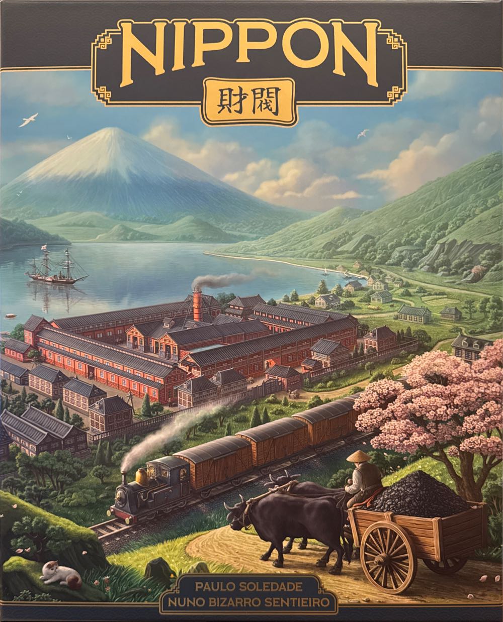 Nippon: Zaibatsu - Emperor’s Edition  (4) board game collectible [Barcode 850050897200] - Main Image 2