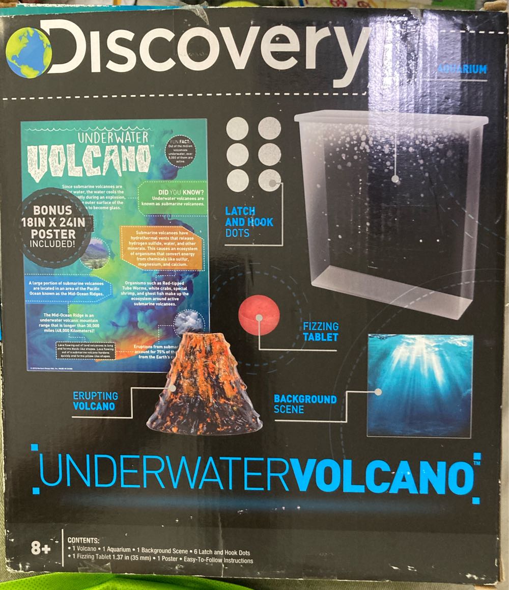 Discovery Underwater Volcano  (1+) board game collectible [Barcode 765940739068] - Main Image 2