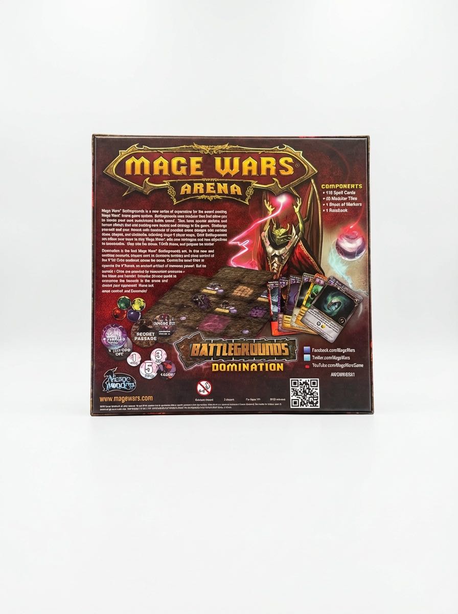 Mage Wars Arena - Battlegrounds: Domination  (2-4) board game collectible [Barcode 0853211004202] - Main Image 2