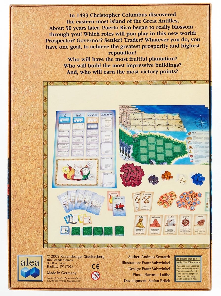 Puerto Rico  (2-5) board game collectible [Barcode 655132001953] - Main Image 2