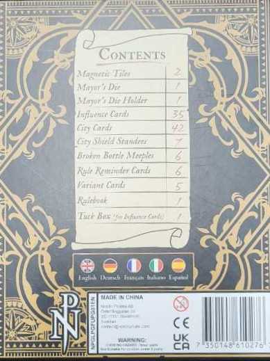Lying Pirates Cities Of Greed Expansion  (2-6) board game collectible [Barcode 7350148610276] - Main Image 2