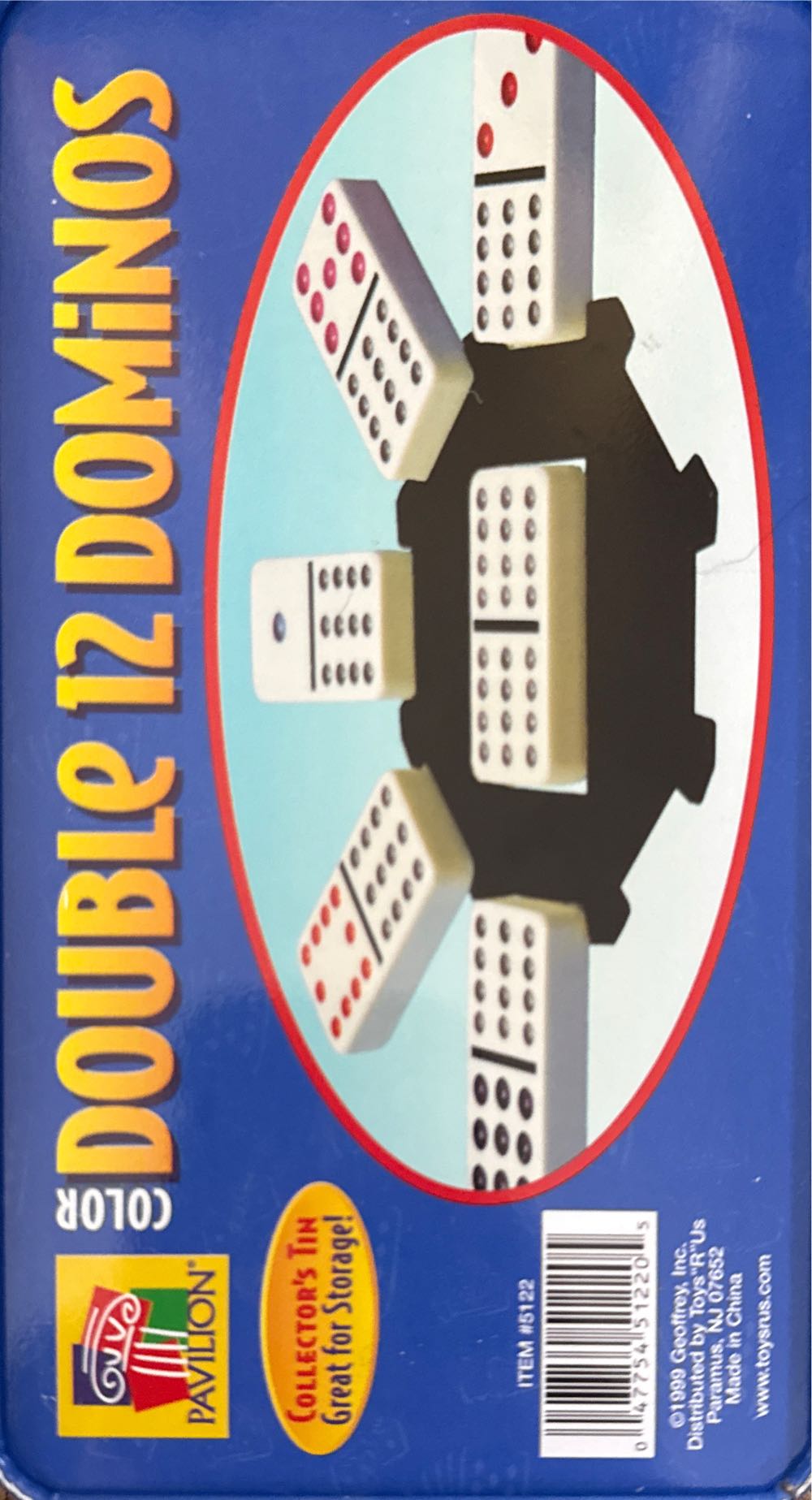 Domino’s Double 12  board game collectible [Barcode 047754512205] - Main Image 2
