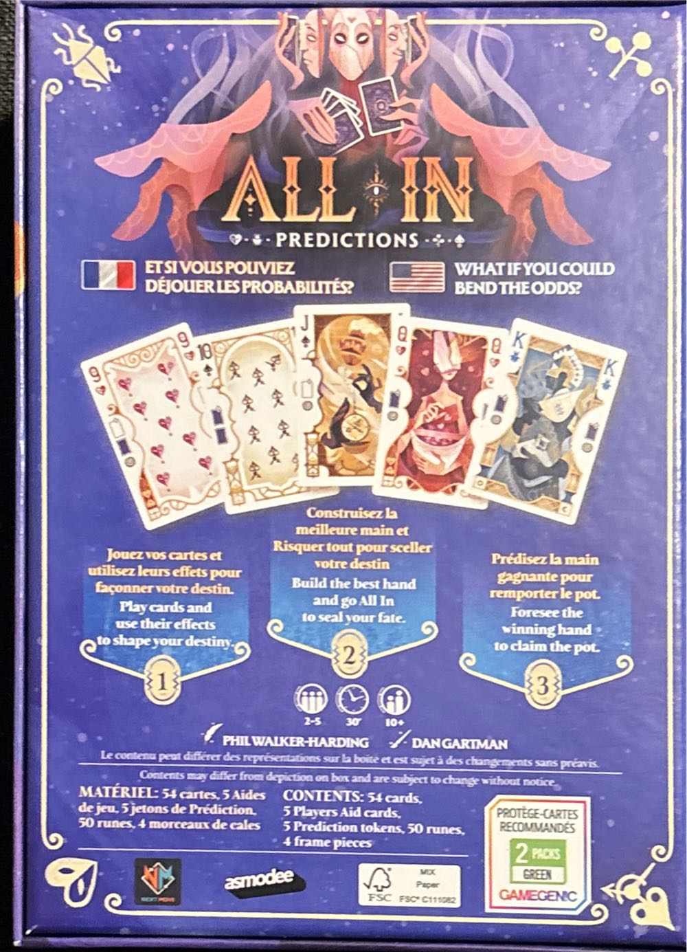 All In: Predictions  board game collectible [Barcode 826956622000] - Main Image 2