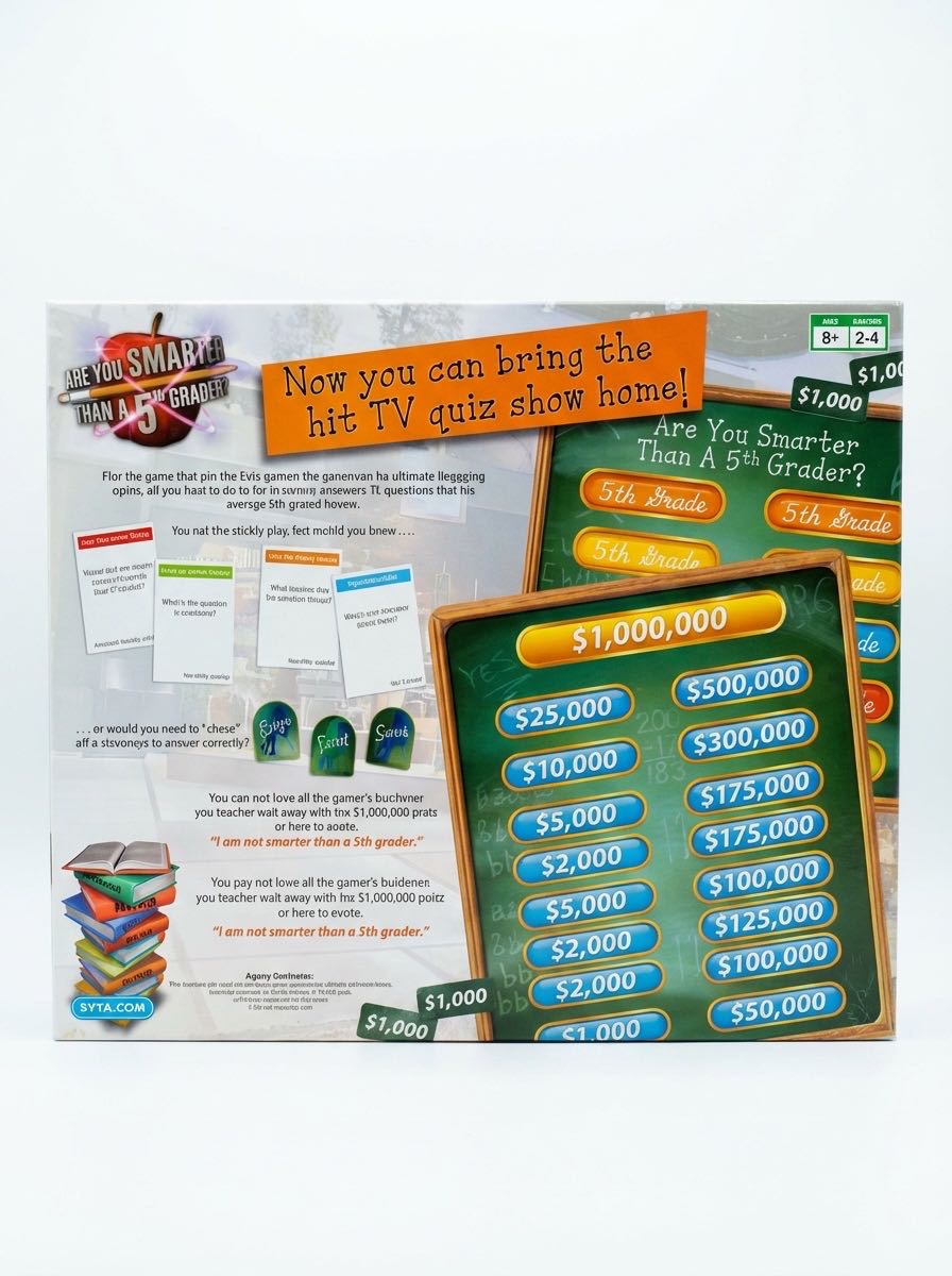 Are You Smarter Than a 5th Grader?  (2-4) board game collectible - Main Image 2