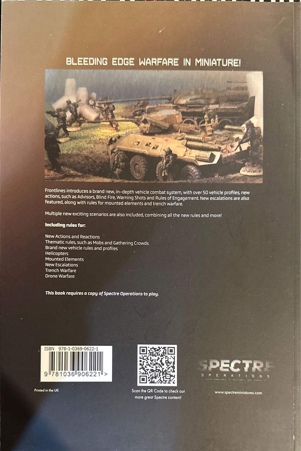 Spectre Operations: Frontlines Expansion  board game collectible [Barcode 9781036906221] - Main Image 2