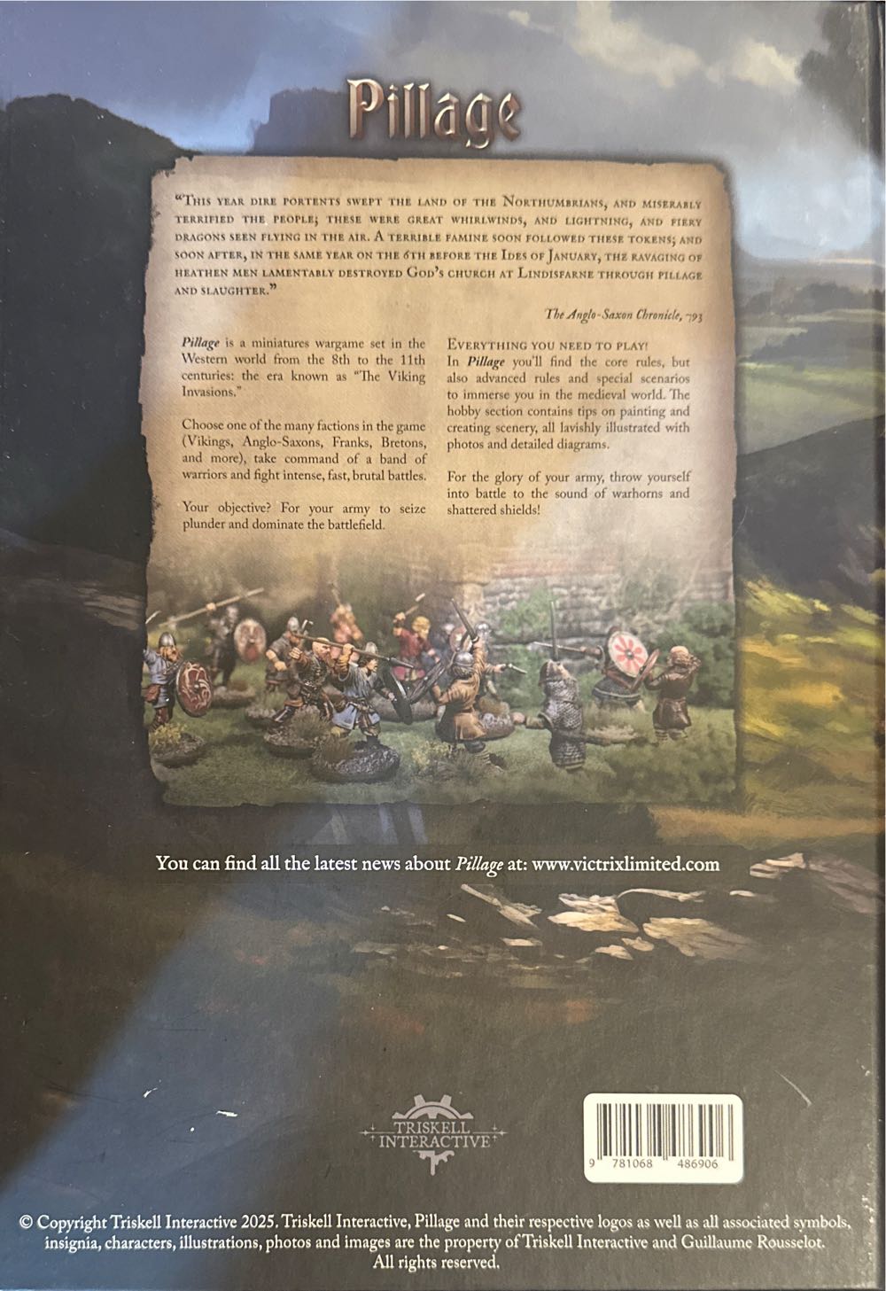 Pillage: Ransack The Middle Ages  board game collectible [Barcode 9781068486906] - Main Image 2