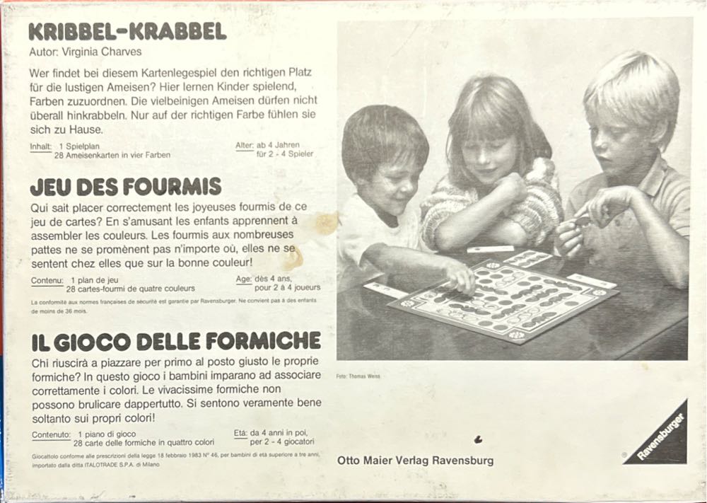 Ravensburger Ravensburger Crawling Board Game  (2-4) board game collectible [Barcode 4005556007271] - Main Image 2