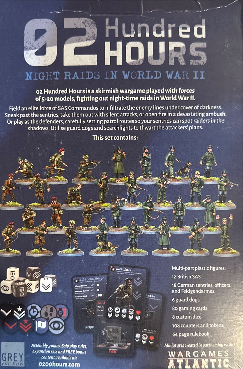 02 Hundred Hours: Night Raids in World War II - Starter Set  board game collectible - Main Image 2