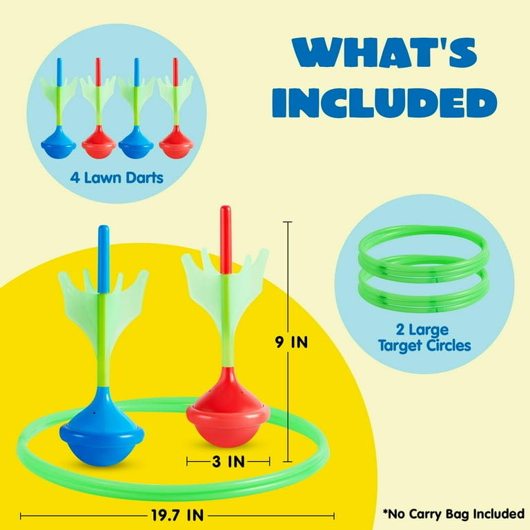 Glow In The Dark Lawn Darts  board game collectible - Main Image 4