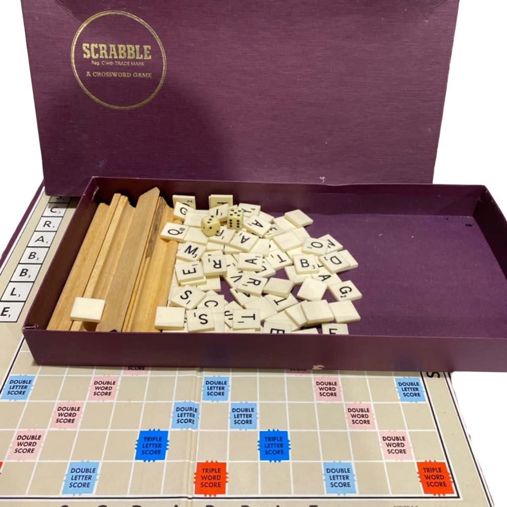 Scrabble: Vintage Scrabble  (4) board game collectible - Main Image 2