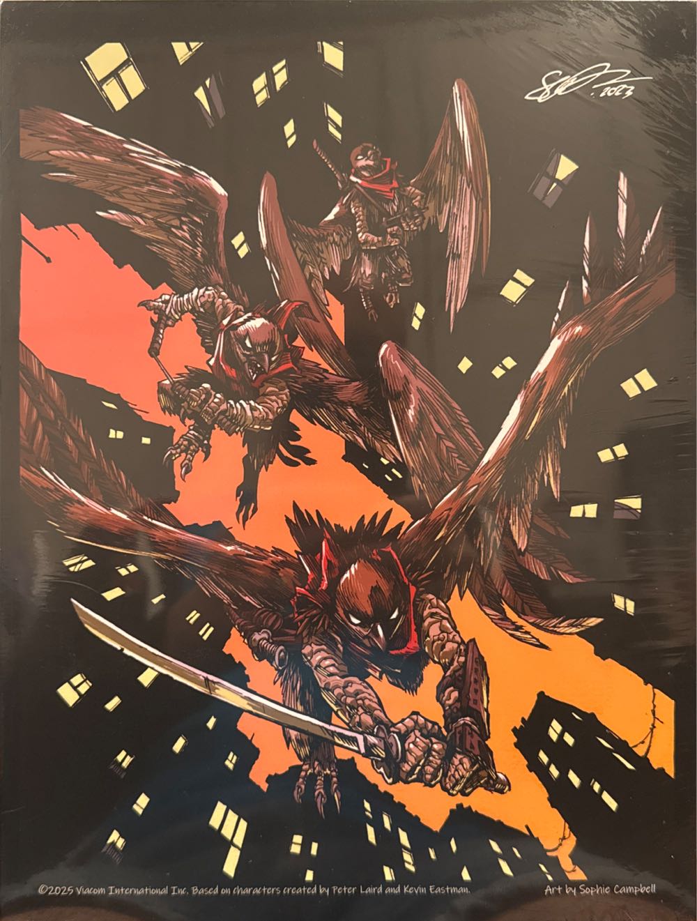 Teenage Mutant Ninja Turtles: Comic Artist Tribute Print Set  board game collectible [Barcode 050200002014] - Main Image 2