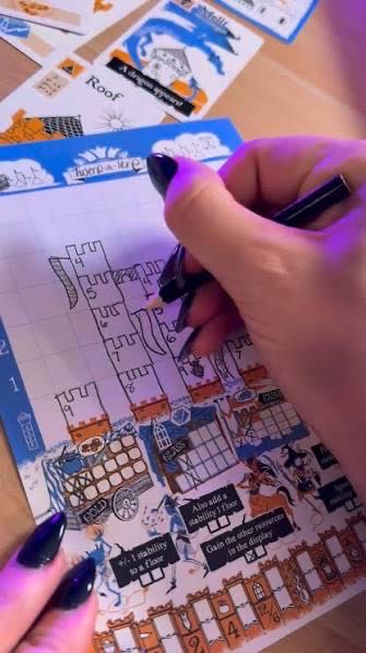 Flip Pick Towers  (1-6) board game collectible [Barcode 9781472869883] - Main Image 4