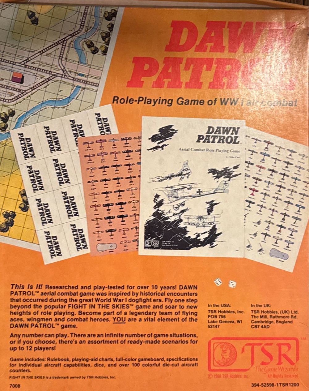 Dawn Patrol  board game collectible - Main Image 2