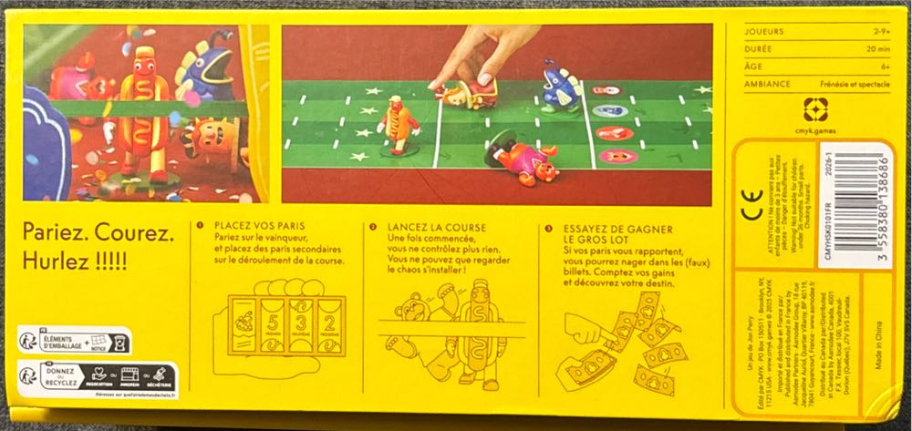 Hot Streak Fr  board game collectible [Barcode 3558380138686] - Main Image 2