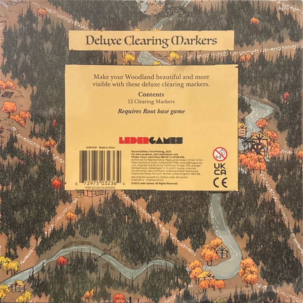 Root: Deluxe Clearing Markers  board game collectible [Barcode 672975032364] - Main Image 2