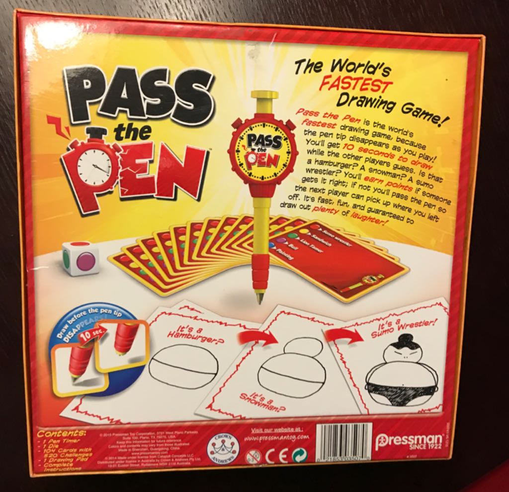 Pass the Pen  (3+) board game collectible - Main Image 2
