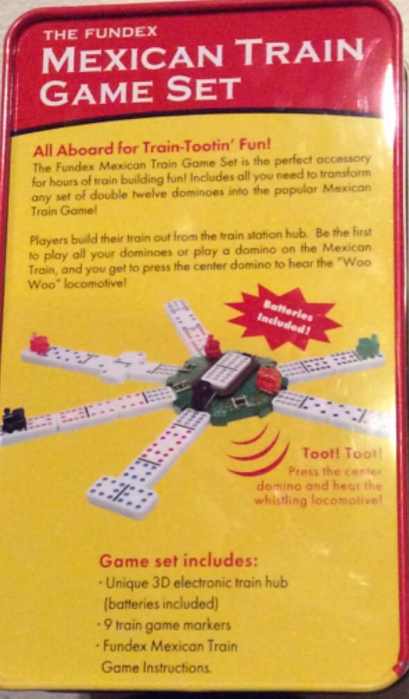 Fundex Mexican Train  (2-8) board game collectible - Main Image 2