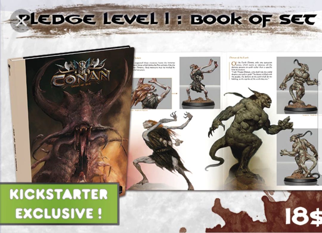 Conan : The Book Of Set (KS)  (2-5) board game collectible - Main Image 2