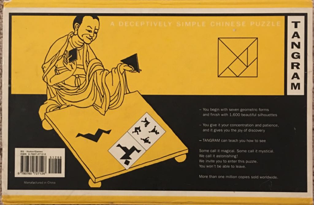 Tangram  (1) board game collectible - Main Image 2