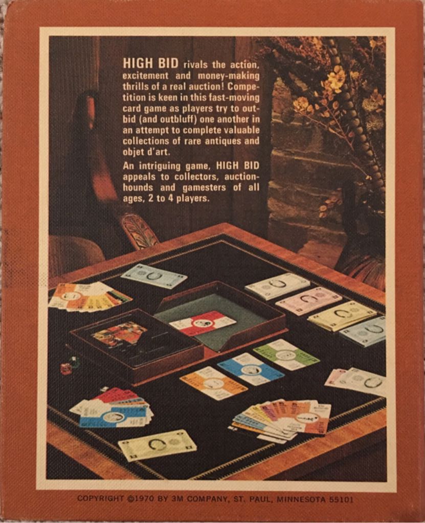 High•Bid  (2-4) board game collectible - Main Image 2