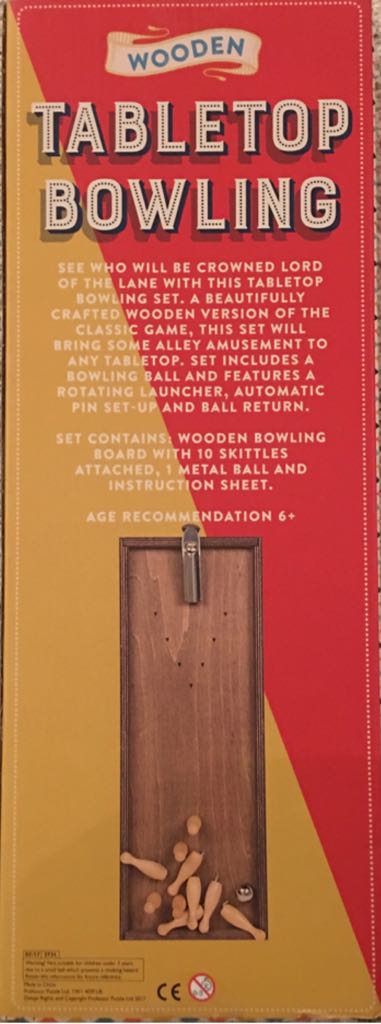 Tabletop Bowling  board game collectible - Main Image 2