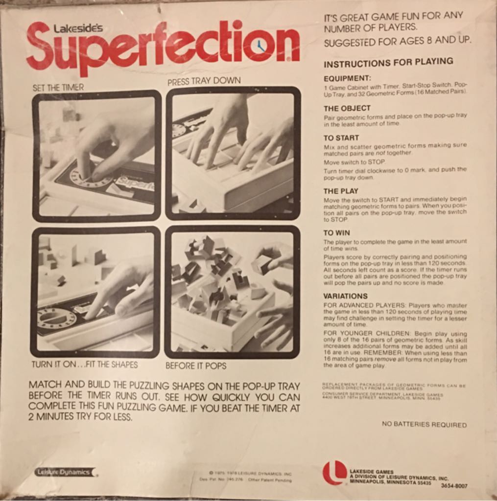 Superfection  (1+) board game collectible - Main Image 2