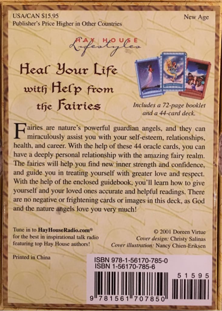 Fairies Oracle Cards  board game collectible - Main Image 2