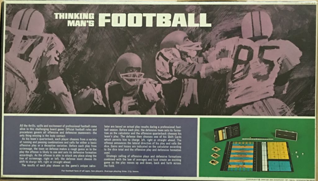 Thinking Man’s Football  (2) board game collectible - Main Image 2