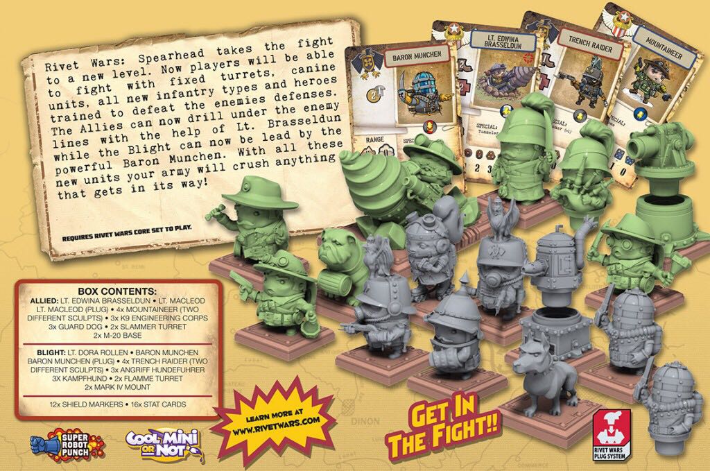 Rivet Wars Spearhead  board game collectible - Main Image 2