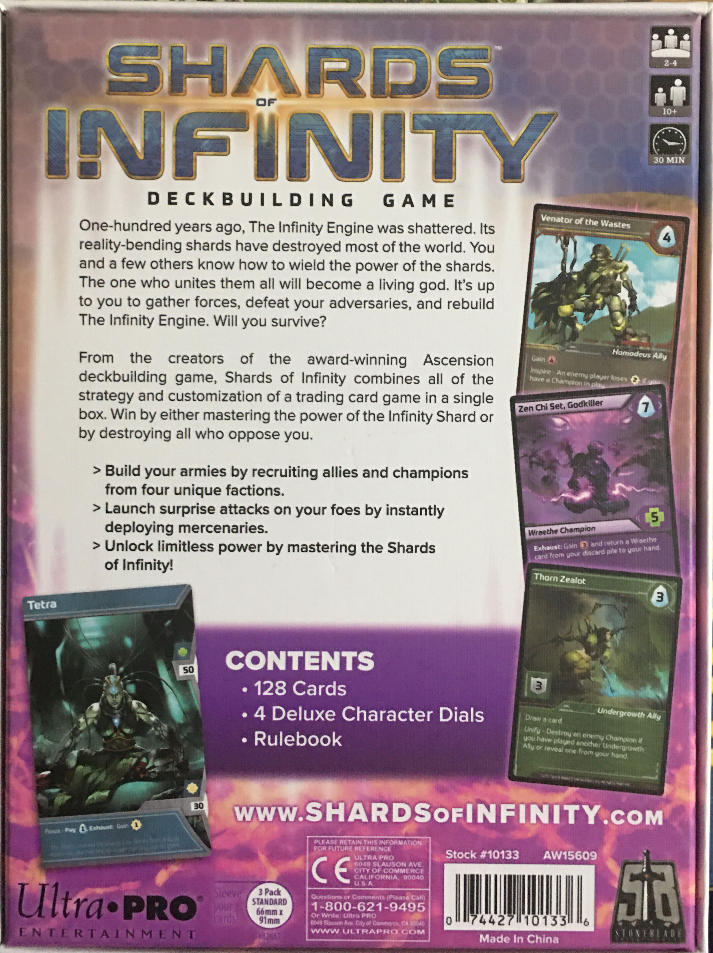 Shards of Infinity  (2-4) board game collectible - Main Image 2