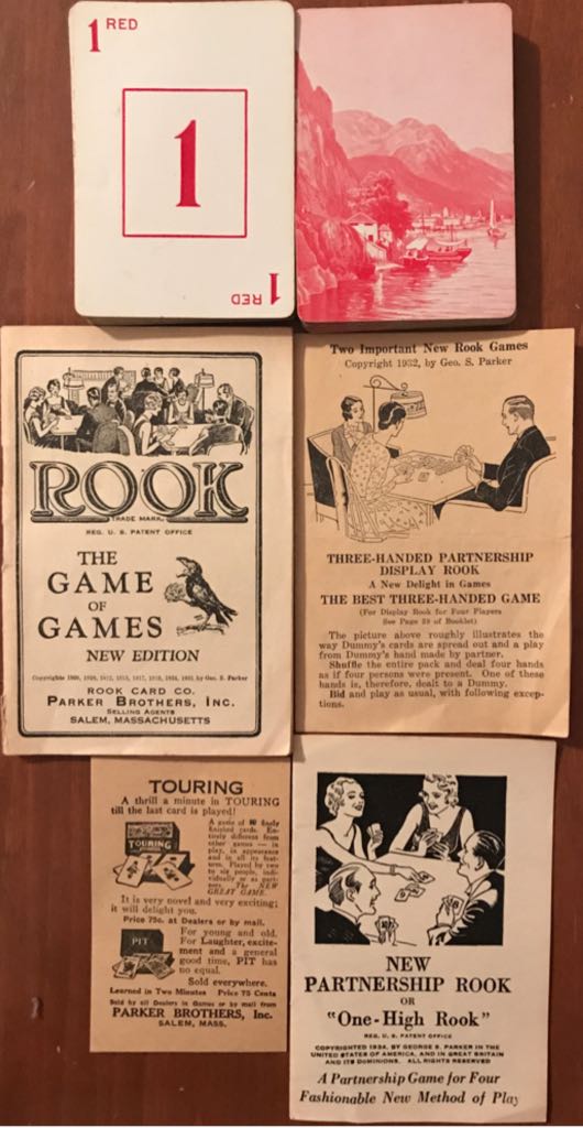 Rook: A Famous Group of Original Copyrighted Games  (3-6) board game collectible - Main Image 2