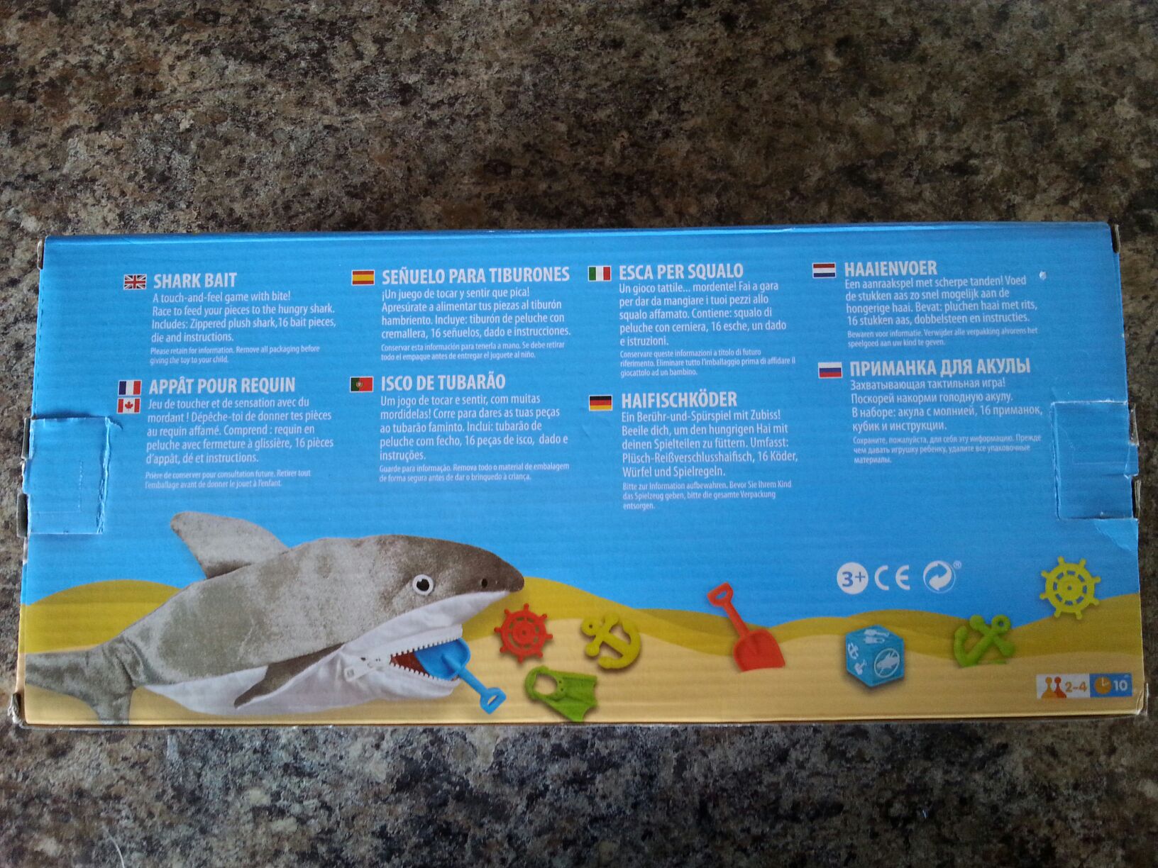 Shark Bait  (0-4) board game collectible [Barcode 000772194549] - Main Image 2