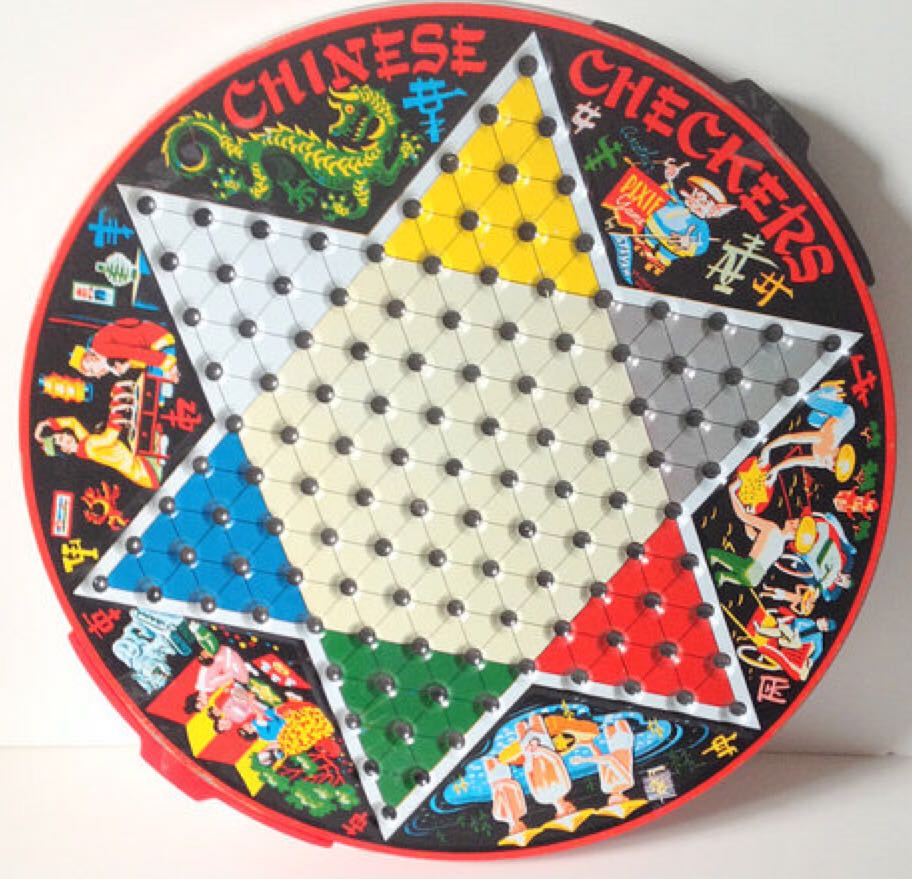 Chinese Checkers  (2-6) board game collectible [Barcode 021853020533] - Main Image 2