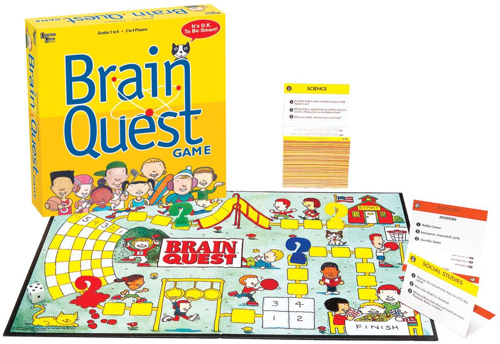 Brain Quest  (2-4) board game collectible [Barcode 025766017109] - Main Image 2