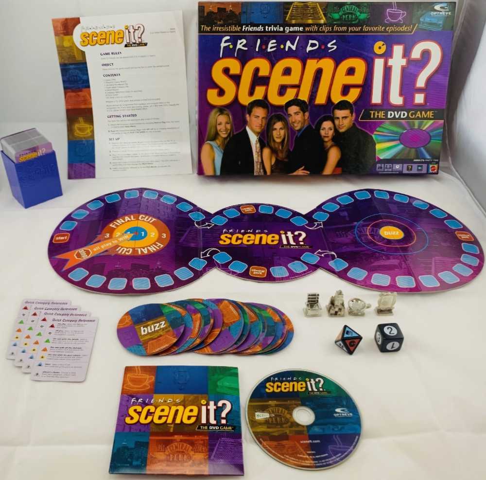Scene It? Friends  (2-4) board game collectible [Barcode 027084316711] - Main Image 4