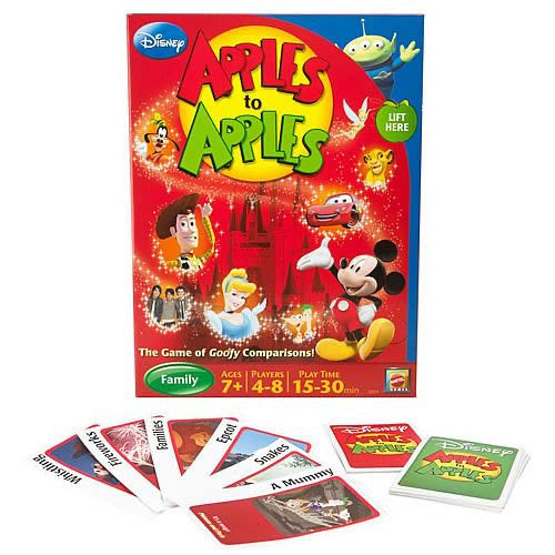 Apples to Apples: Disney  (4-8) board game collectible [Barcode 027084810578] - Main Image 3