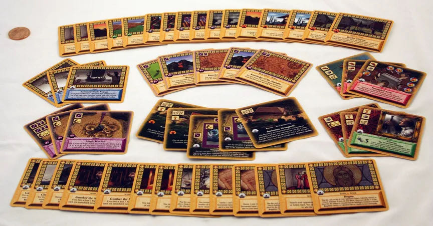 Catan Card Game: Barbarians & Traders Upgrade Kit  (2) board game collectible [Barcode 029877487219] - Main Image 3